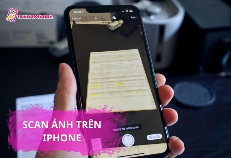 Scan ảnh trên iPhone